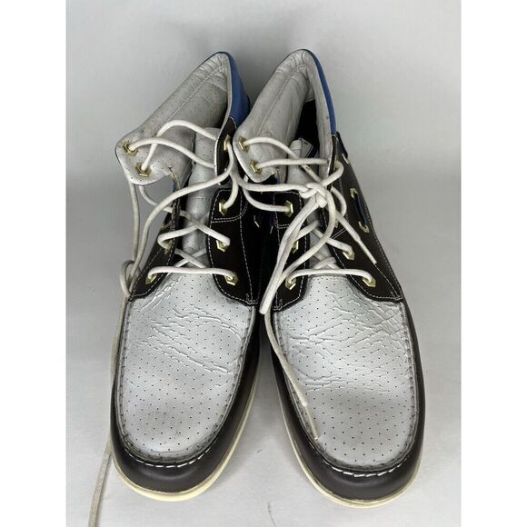 timberland Chukka boots men Size 13M Lace Up Leather Upper - Picture 4 of 13